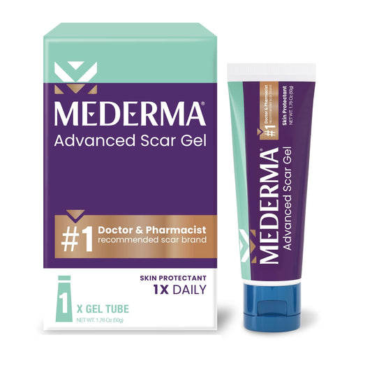 Mederma Advanced Scar Gel, Treats Old and New Scars, Reduces the Appearance of Scars from Acne, Stitches, Burns and More,