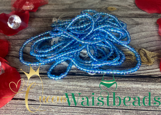 Light Blue Waistbeads 