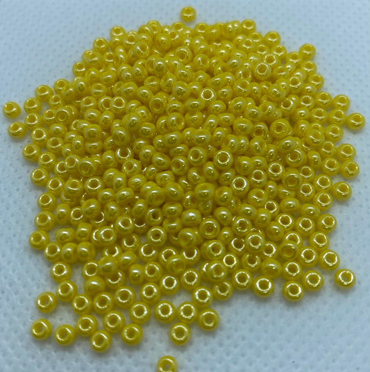 Shiny Yellow Beads